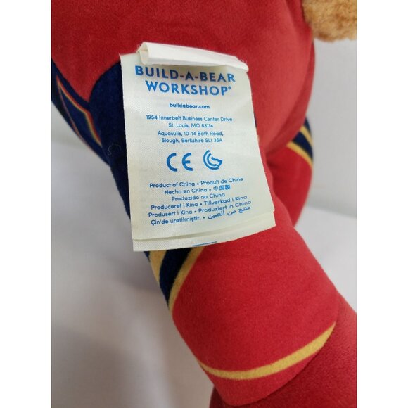 Marvel Avengers Infinity War Iron Spider Man Bear Plush 17" By Build-A-Bear Work - Picture 6 of 8